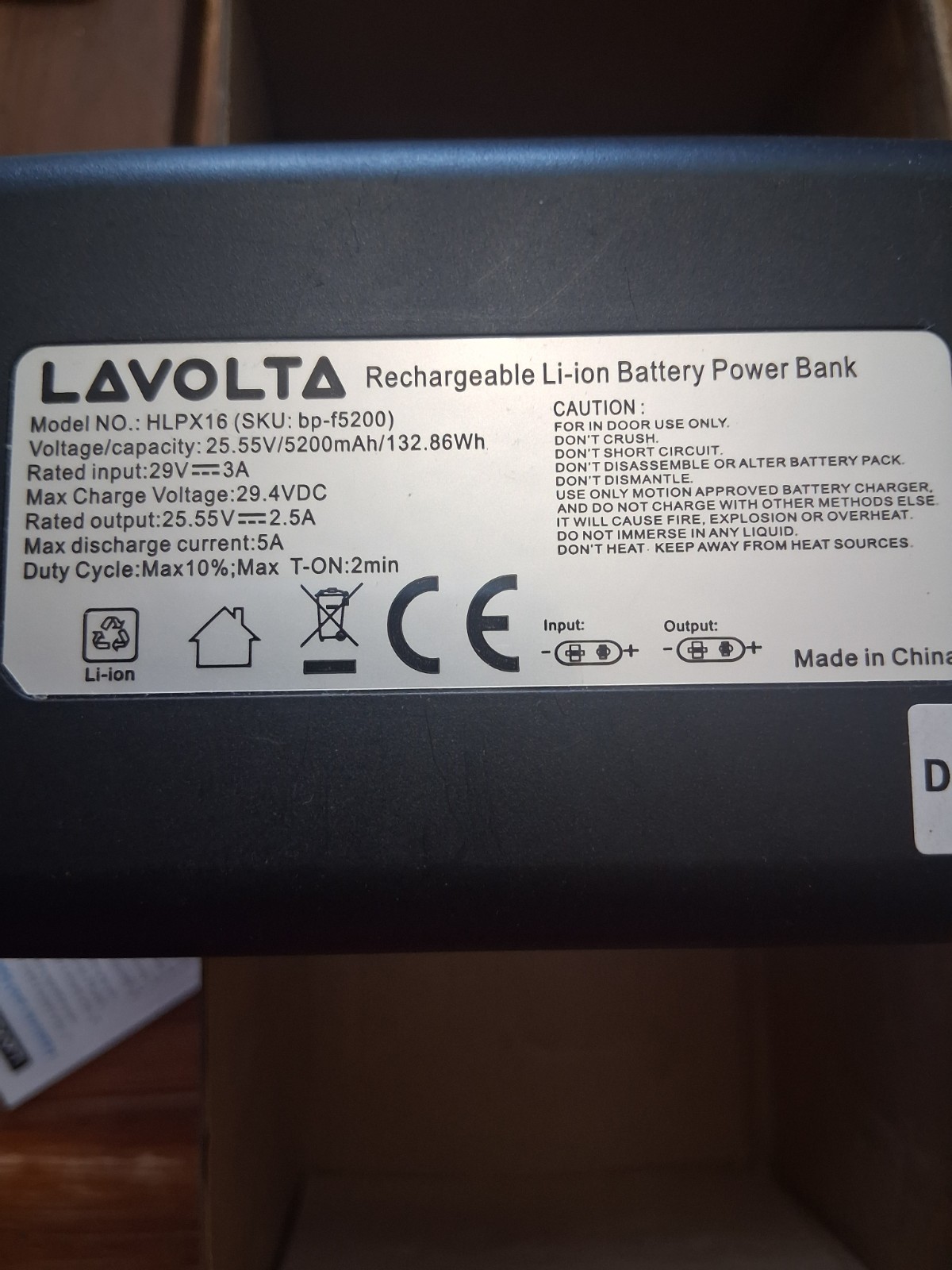 Lavolta 5200mAh Rechargeable Battery Pack for Electric Recliners,Universal 2-Pin