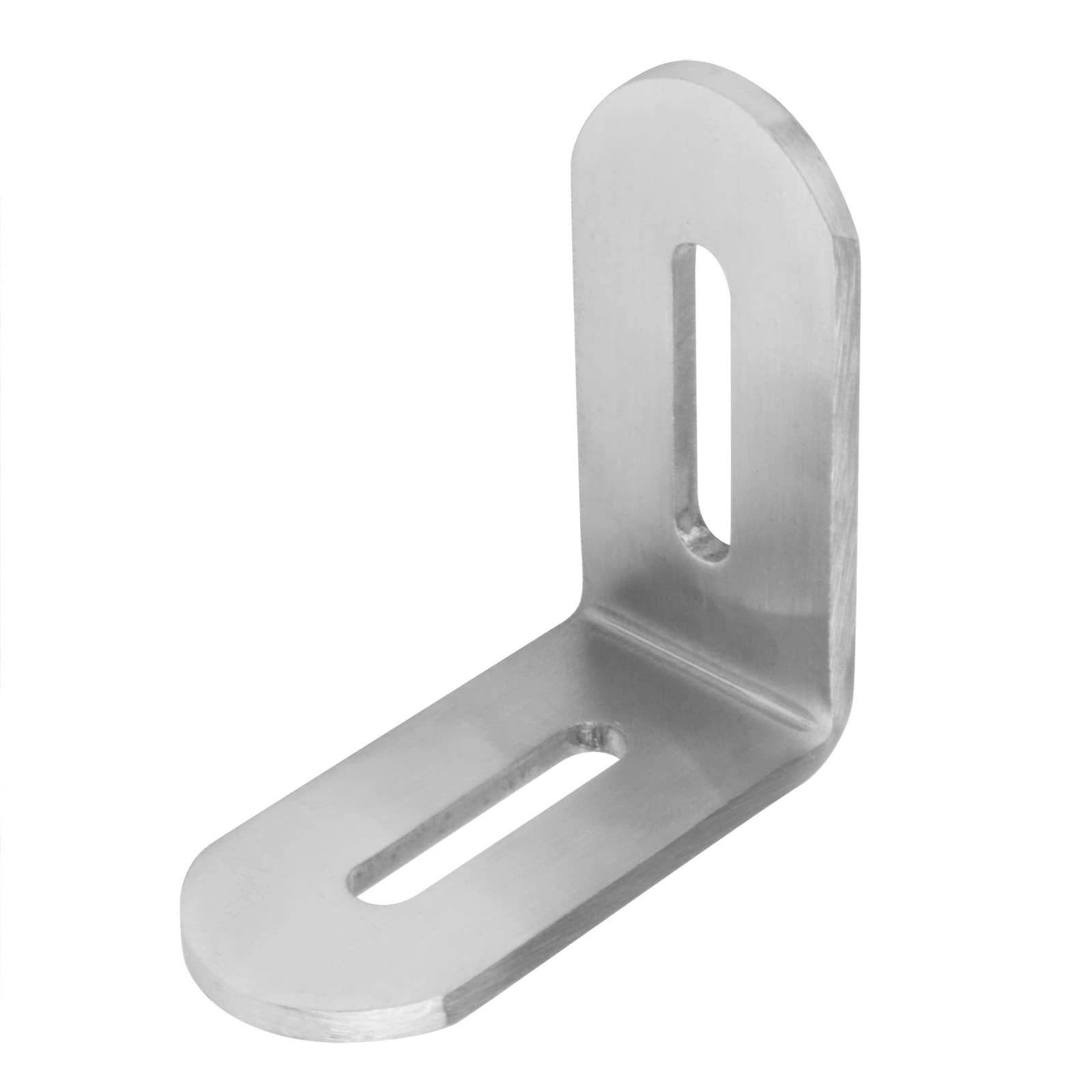 16 Pcs 2″ x 2″ Slotted L Bracket, Stainless Steel l Bracket for Wood