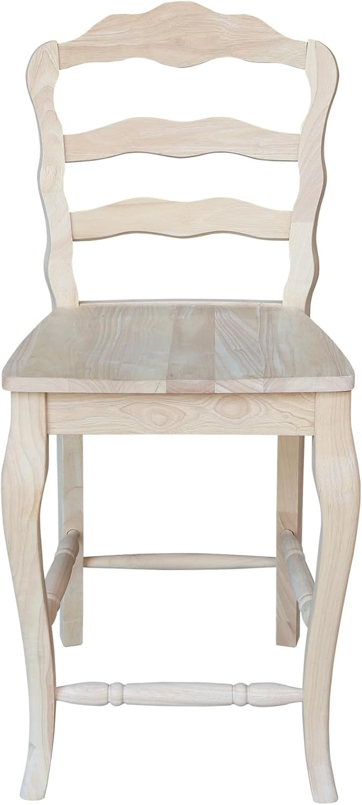 , Versailles Counter Height Stool, 24″ Seat Height with 19.09″W X 15.35″D, Solid