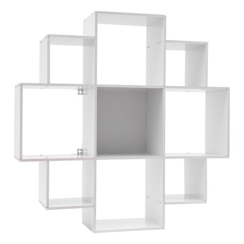 Wall Mounted Display Bookcase Book Shelf Home Decor Storage Rack Shelving Unit