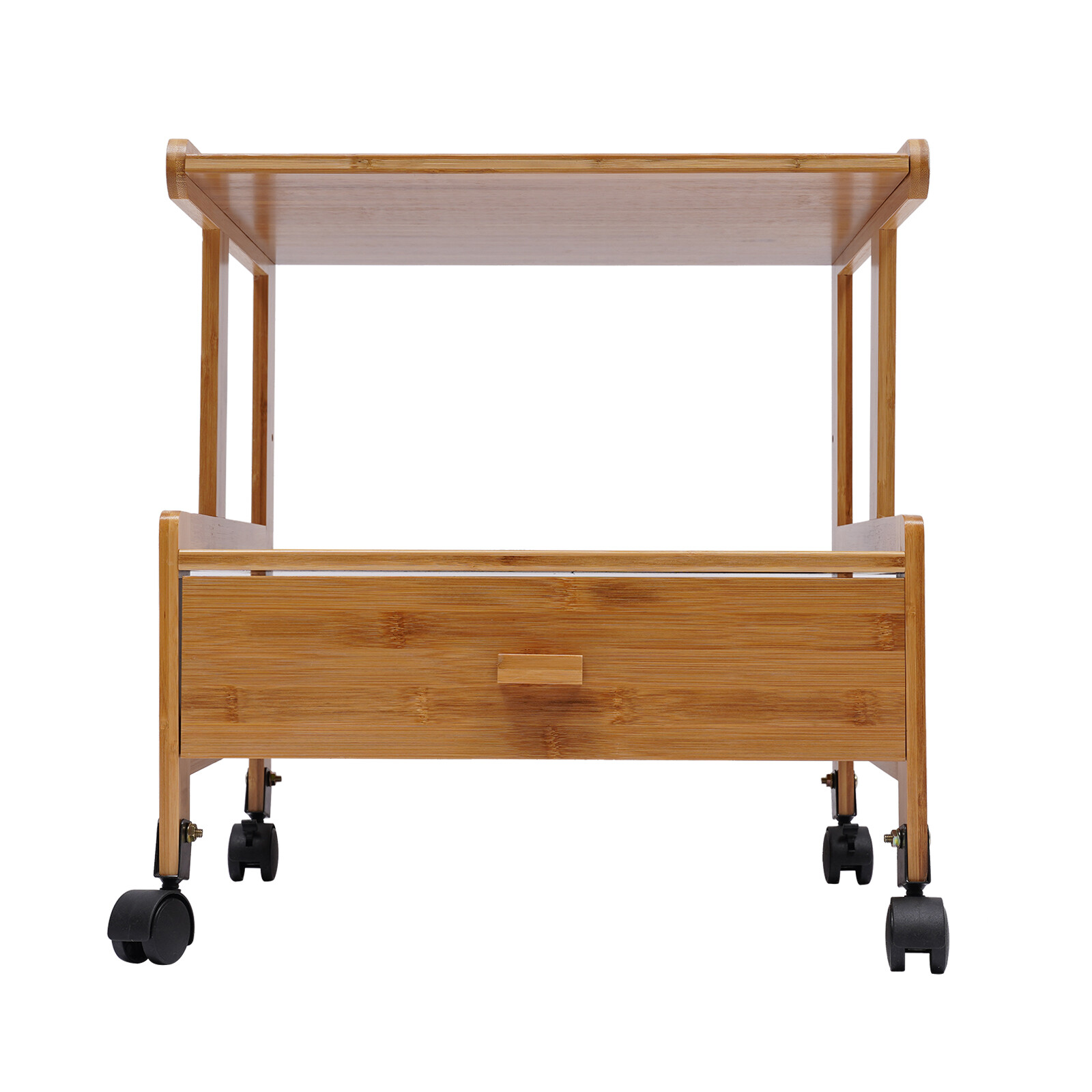 Mobile Printer Stand Home Office 1/2/3 Tier Printer Cart Storage Shelf w/ Wheels