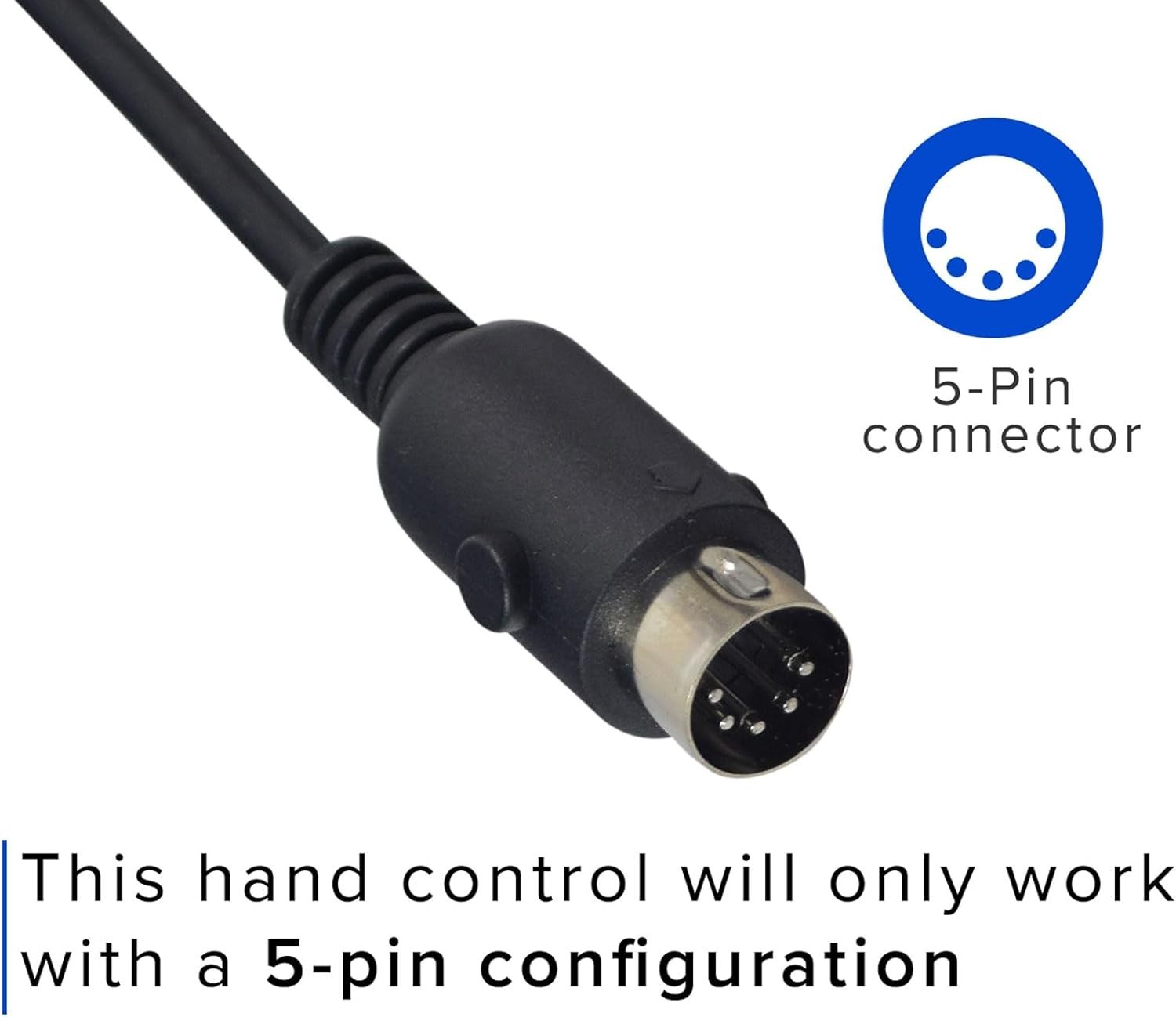 10-Button 5-Pin Replacement Remote Hand Control for Mega Motion Power Recliner w