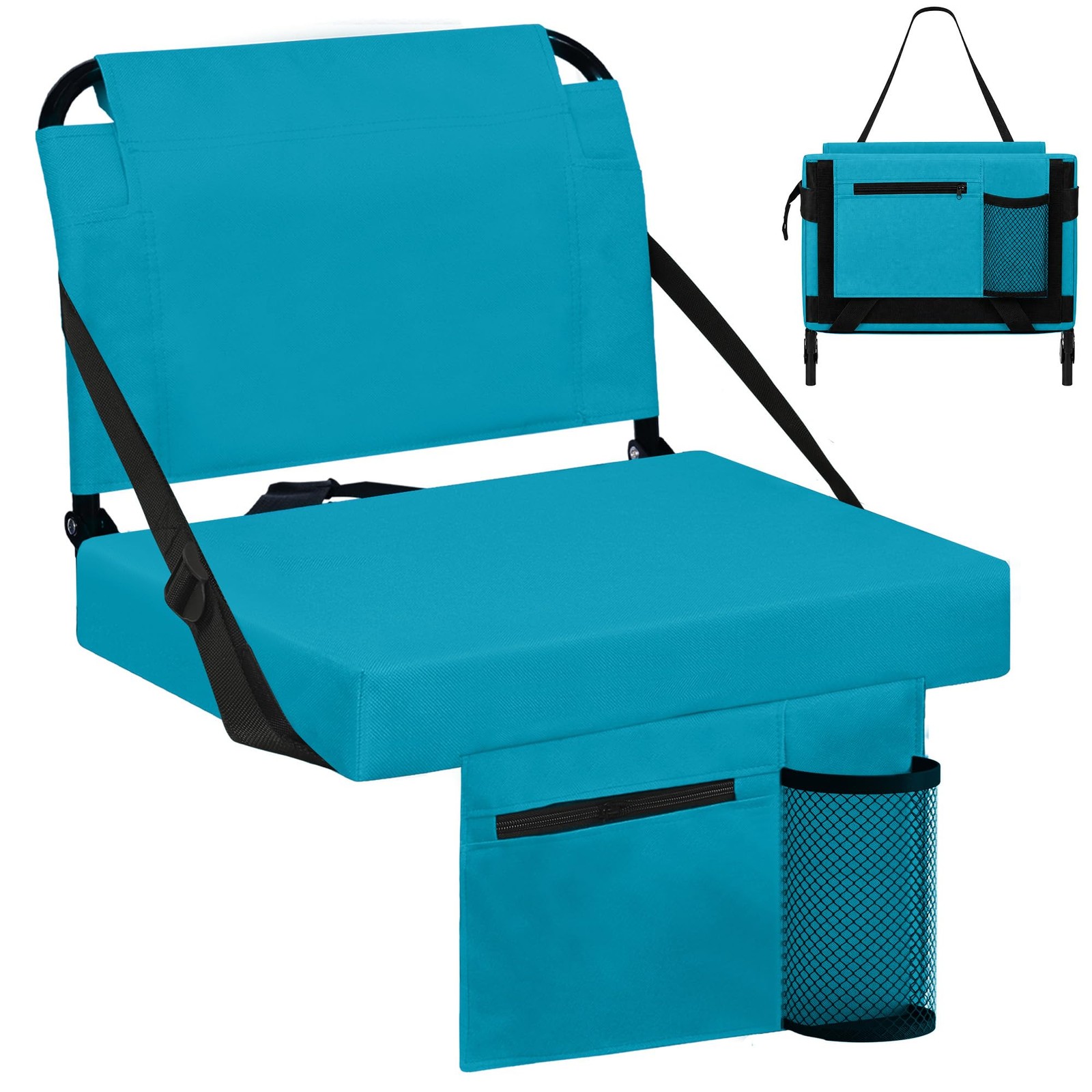 Stadium Seats for Bleachers with Back Bleacher Seat Soft Cushion Light Weight…