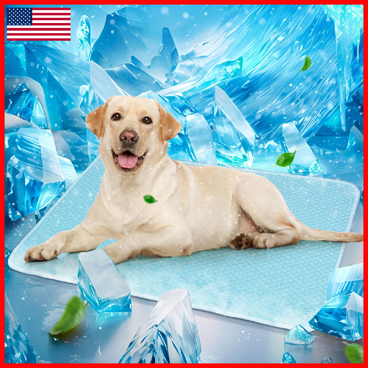Mora Pets Dog Cooling Mat Instant Self Cooling Pad For Breathable Washable