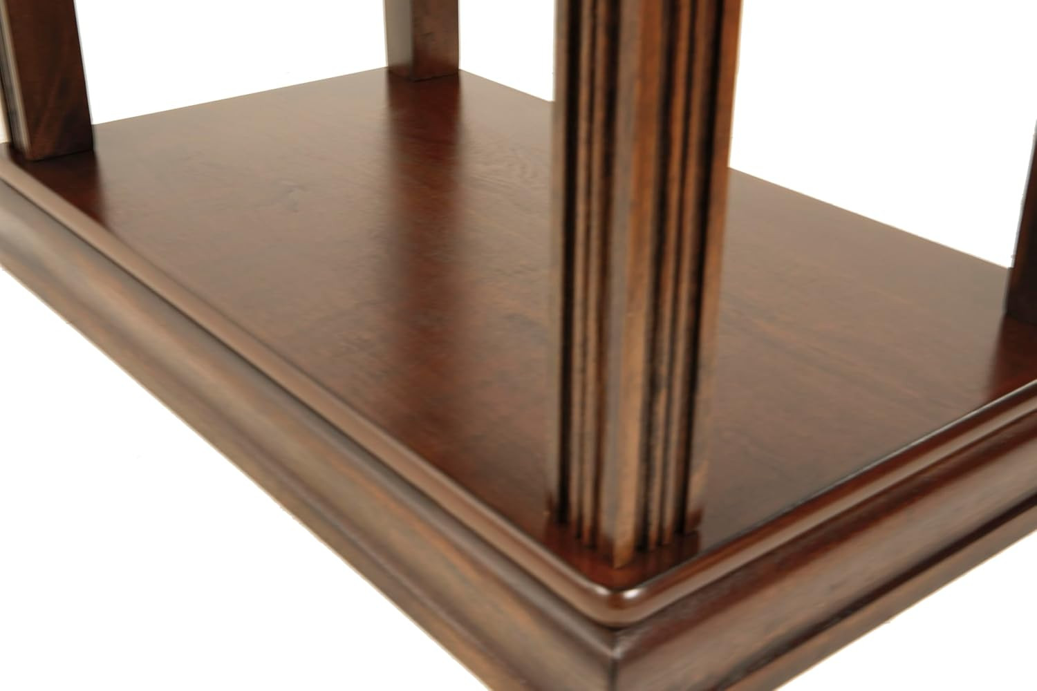 Breegin Rustic Wooden Side Table – Elegant Brown End Table for Any Room