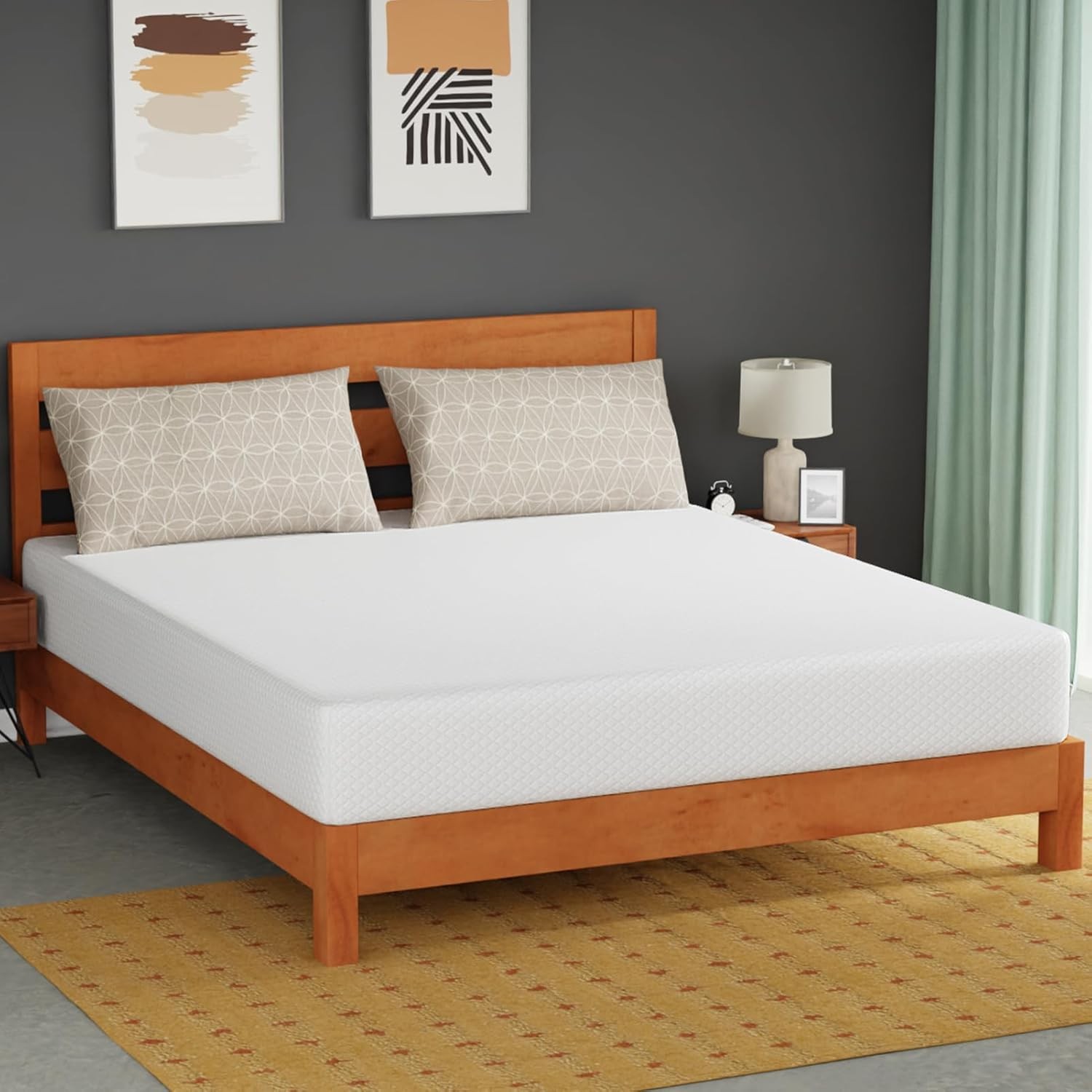 Full Mattress, 75″ x 54″ x 8″ Gel Memory Foam Mattress, Full Size 8 Inch