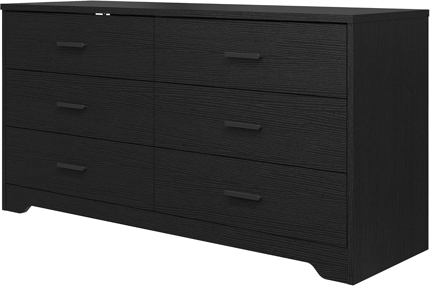 Stylish 5/6 Drawer Wooden Dresser – Versatile Storage for Home & Office