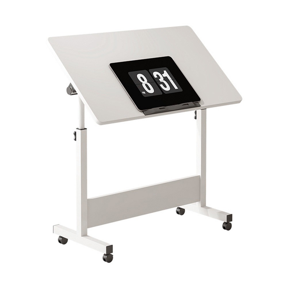 Stand Up Desk Adjustable Height Standing Desk Mobile Small Rolling Laptop Stand