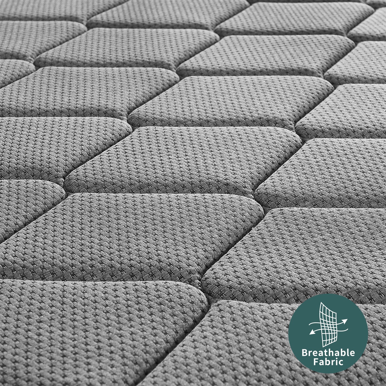 12 Inch Queen Size Gel Memory Foam Hybrid Pocket Spring Mattress In A Box