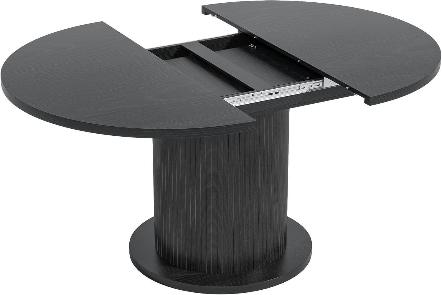 31.5 inch Round Dining Table for 2, Modern Farmhouse Kitchen Table