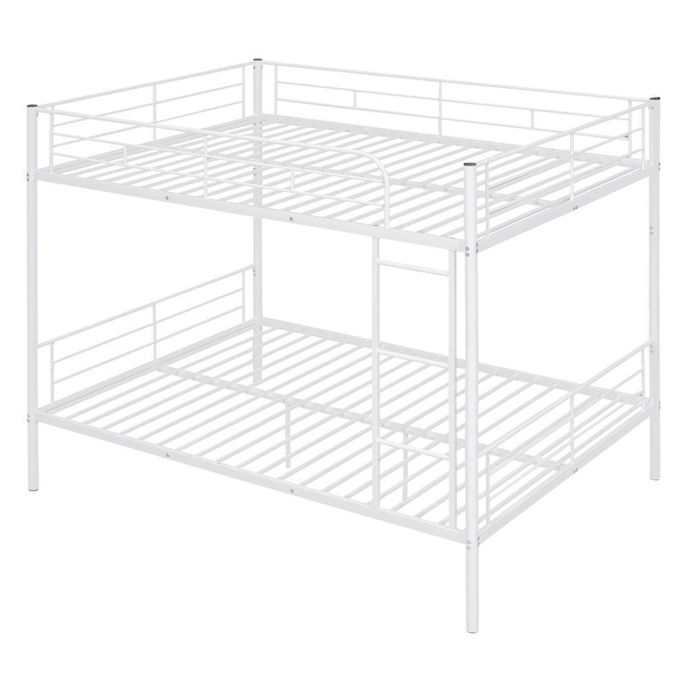 Simple Contemporary Full Over Full Metal Bunk Bed