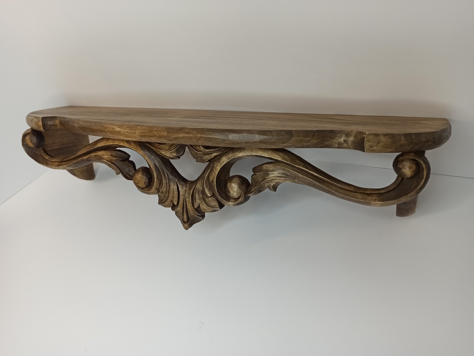 Wall Shelf, Antique shelf, Vintage shelf, Wood shelf, Handmade wood carving wall