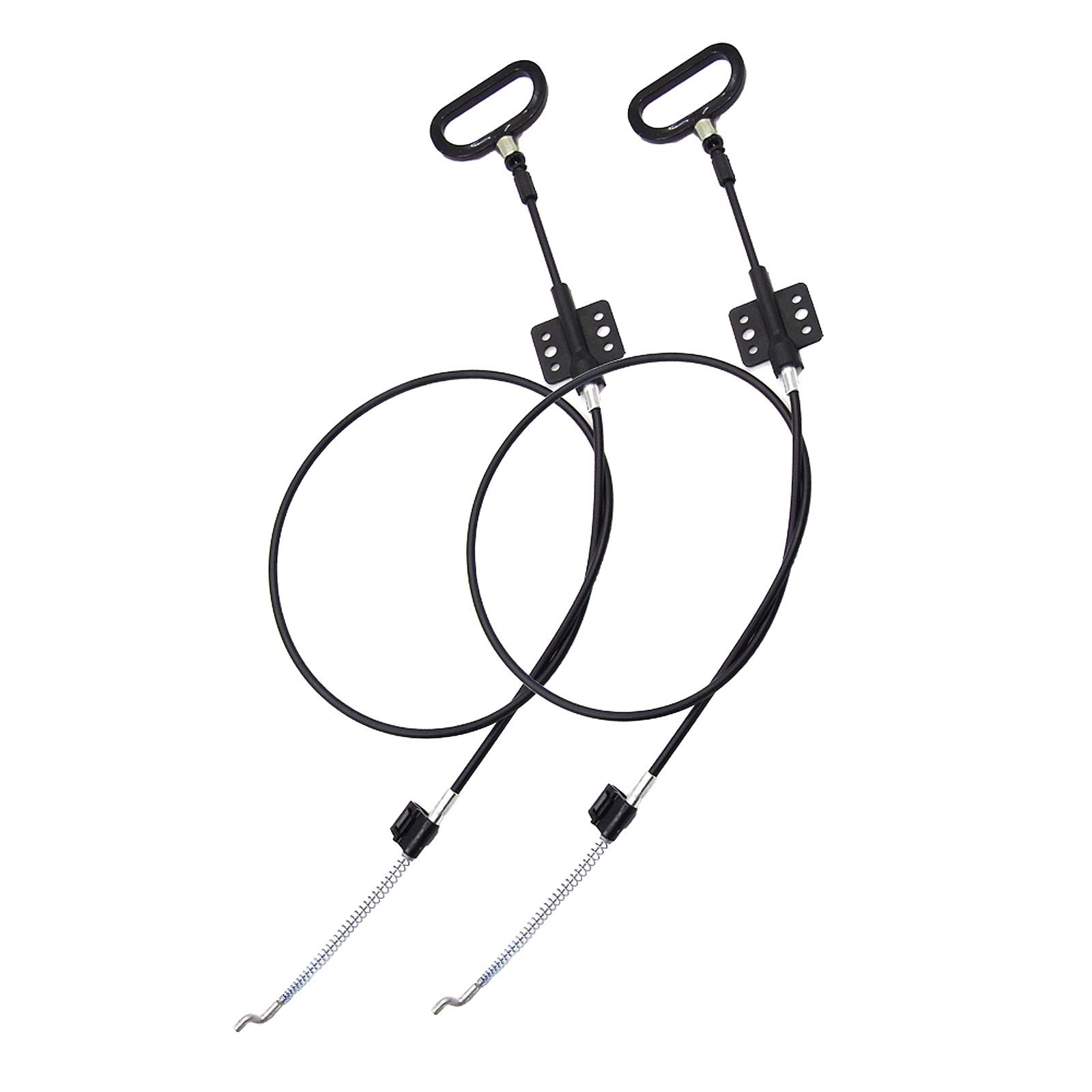 2 Pieces Recliner Release Cable Replacement 36.5″ (L) X 4.75″ (H), Black