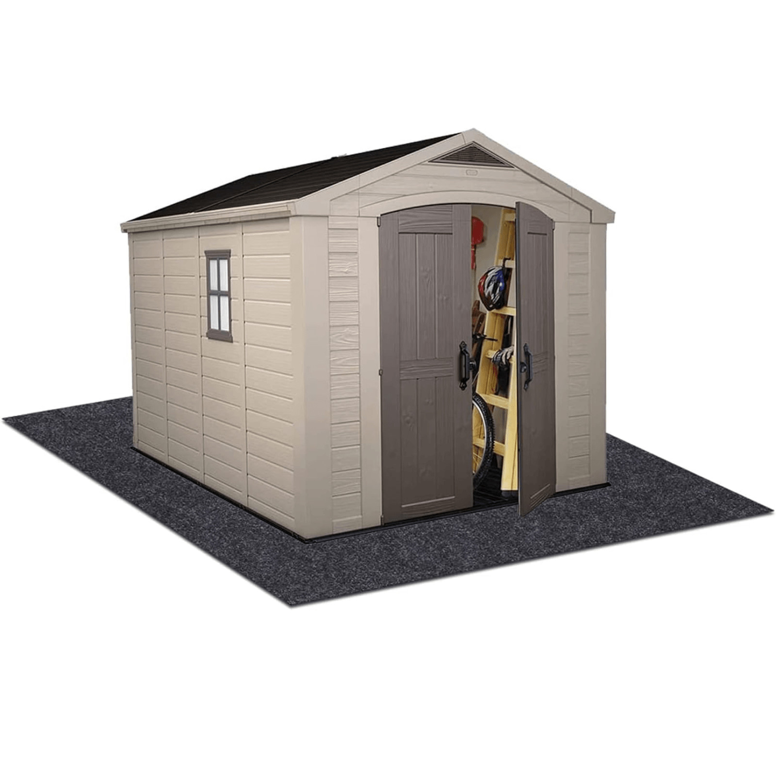 Heavy Duty Outdoor Storage Shed Mat Waterproof Non Slip Carport Floor Protector