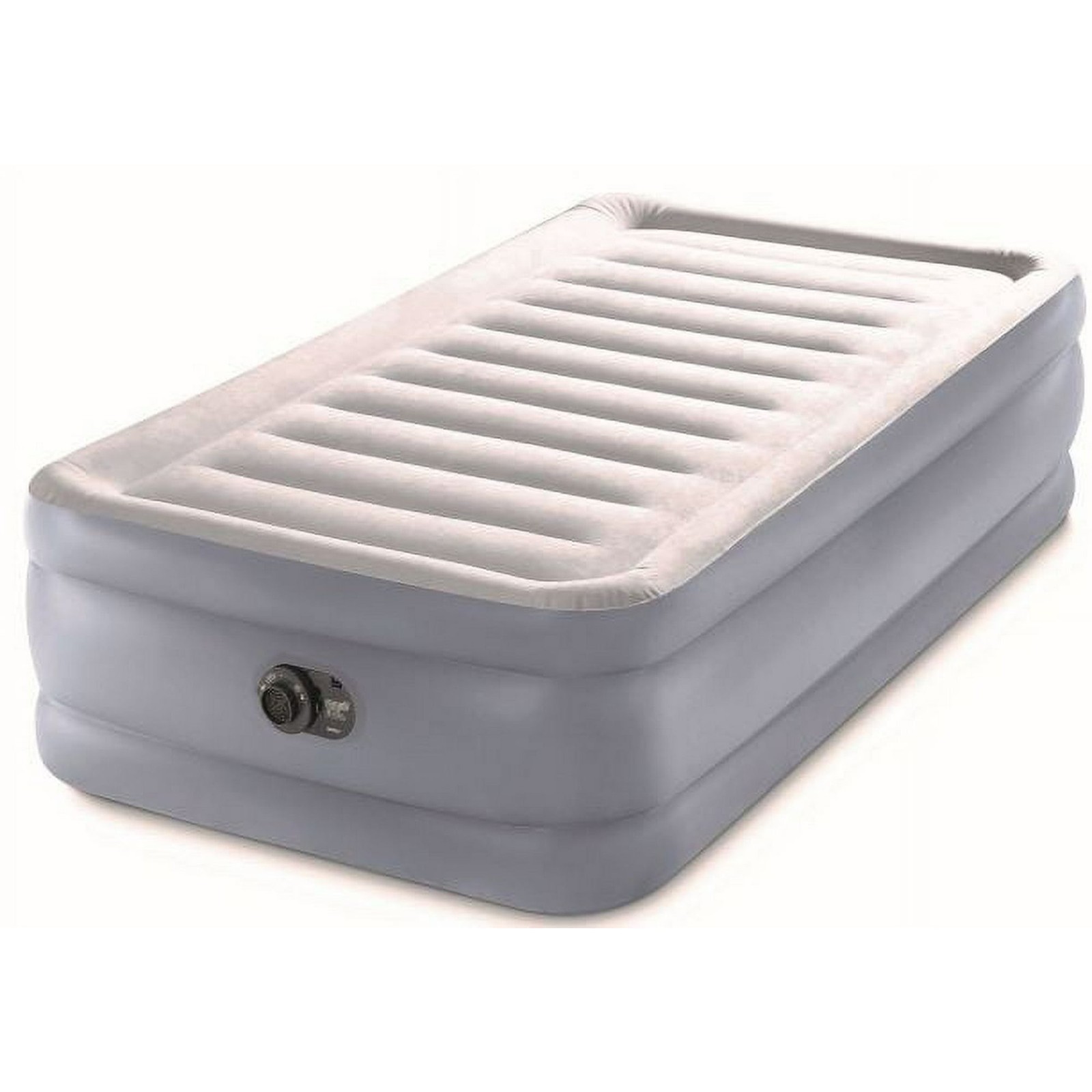 Intex 20″ Twin Dura-Beam Deluxe Raised Air Bed Mattress with Built-in Pump