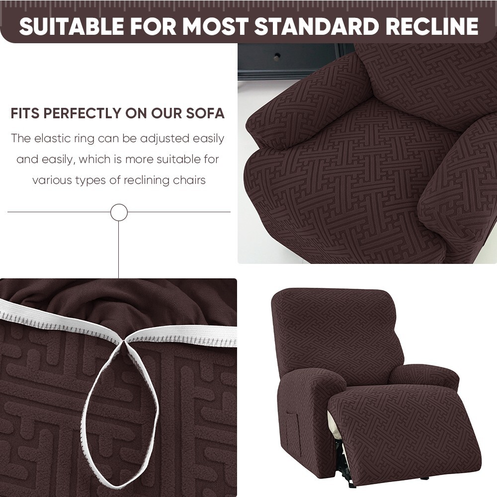 Stretch Recliner Chair Slipcover Lazy Boy Sofa Cover US Stock