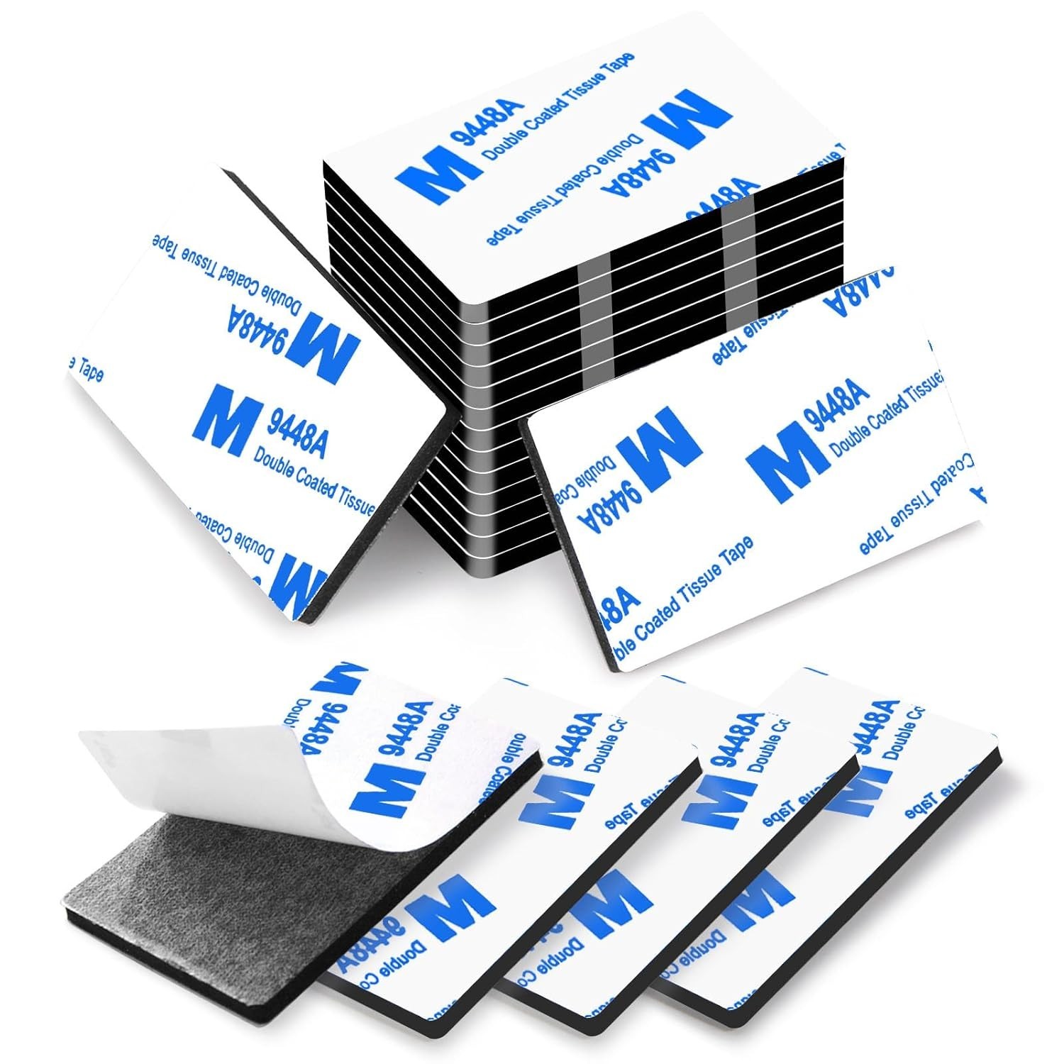 Durable Double Sided Adhesive Pads 48Pcs Impact Resistant and Heat Resistant