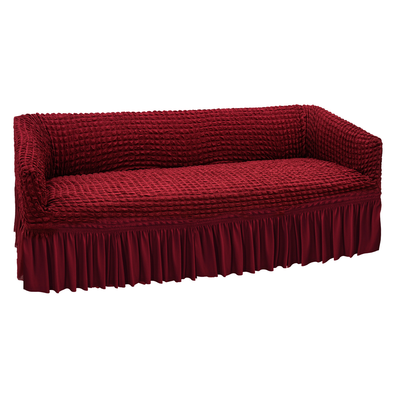 Sofa Slipcover, Stretch Slipcover, High Elastic Sofa Couch Cover with Skirt