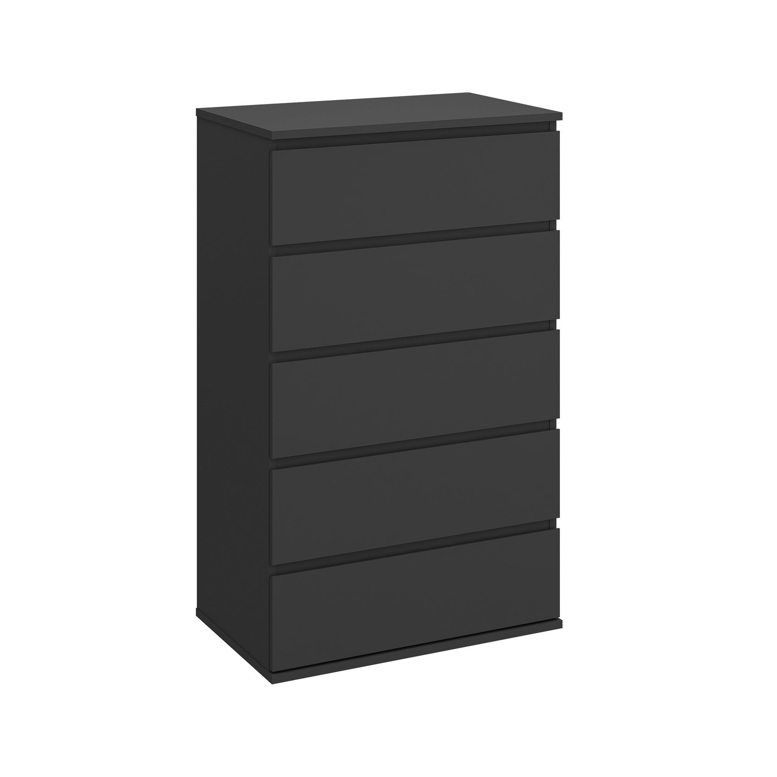 Modern Chest of Drawers, 4/5/6 Drawer Dresser Without Handles Floor Storage D…
