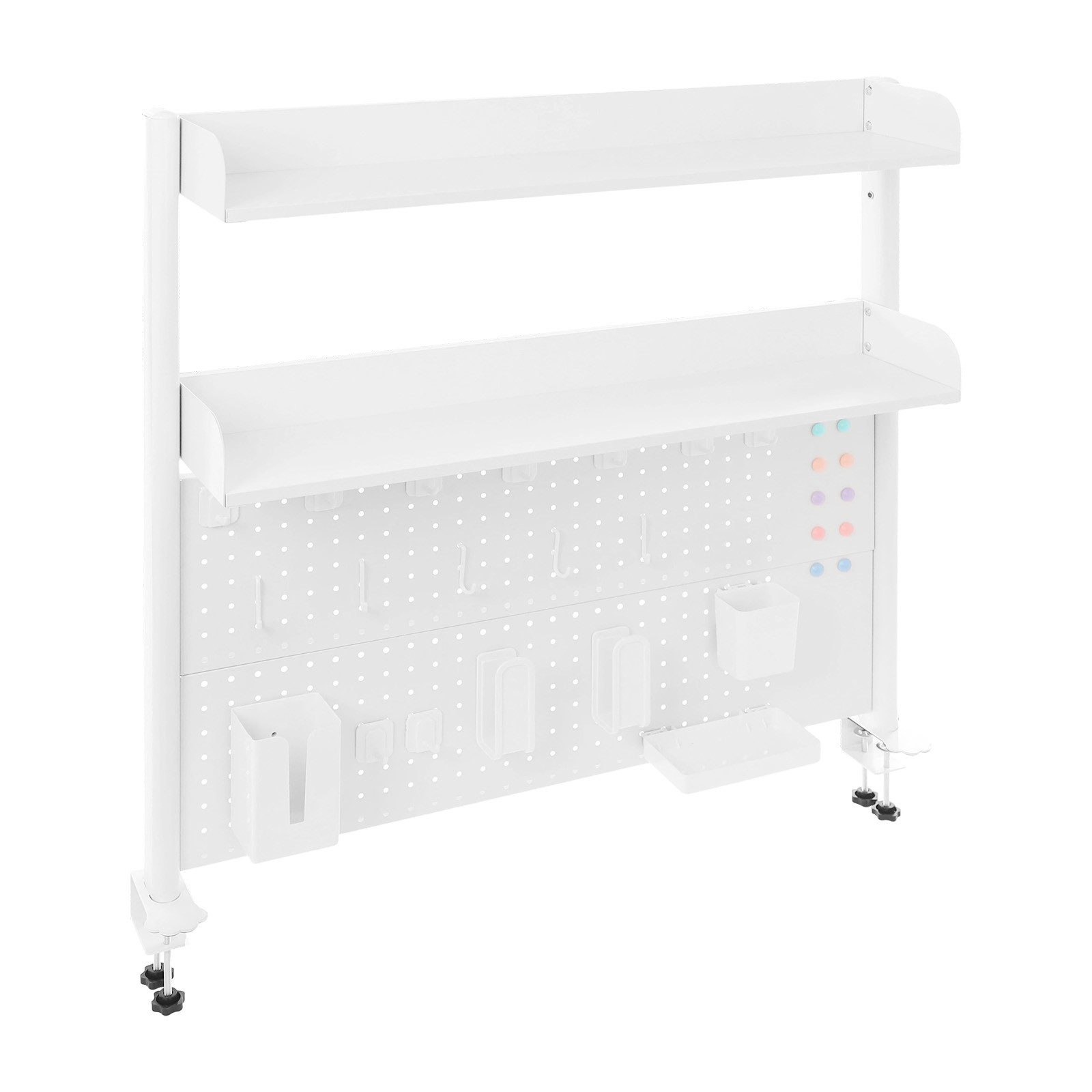 Desktop Bookshelf Multipurpose Clip-on Desk Organiser Countertop Clip-on BooksUS