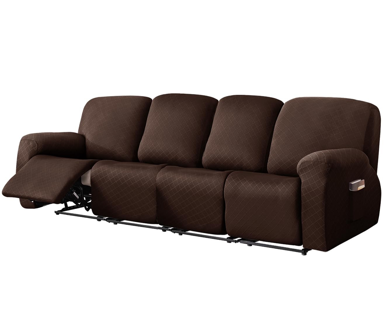 Diamond Recliner Sofa Covers 10-Pieces Stretch Large RV Couch Covers for 4 Se…