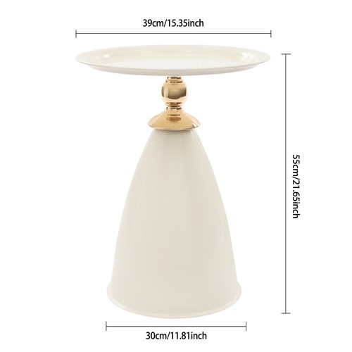 Small Round Side Table Side Table for Small Spaces Modern Couch End Table Home