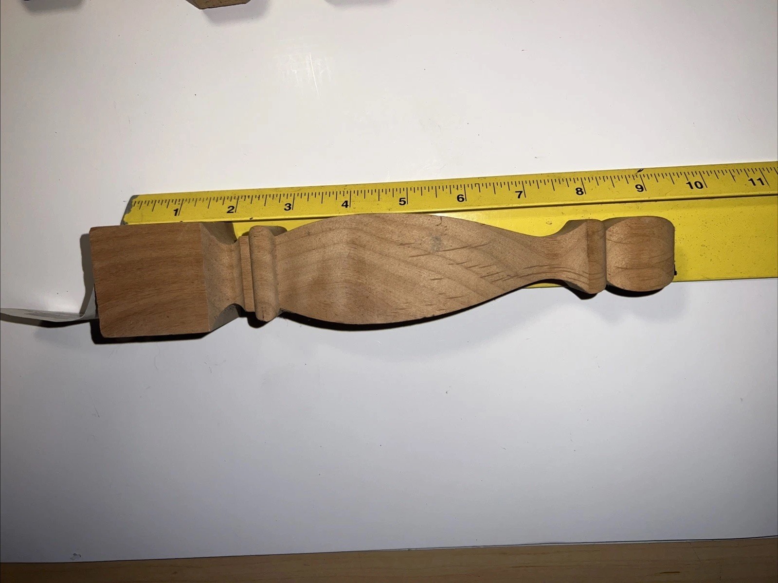 Unfinished 9 Inch Wood Legs With Mounting Hardware Mansion Industries