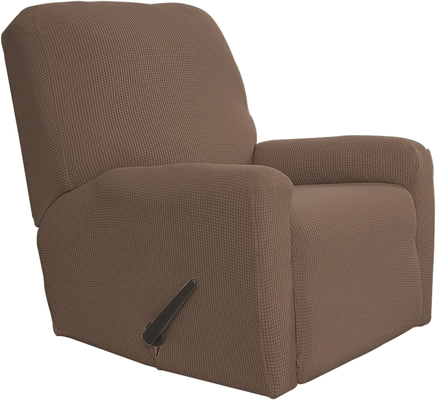 Soft and Durable Recliner Sofa Cover – Easy-Care Furniture Protector 4-Piece Set