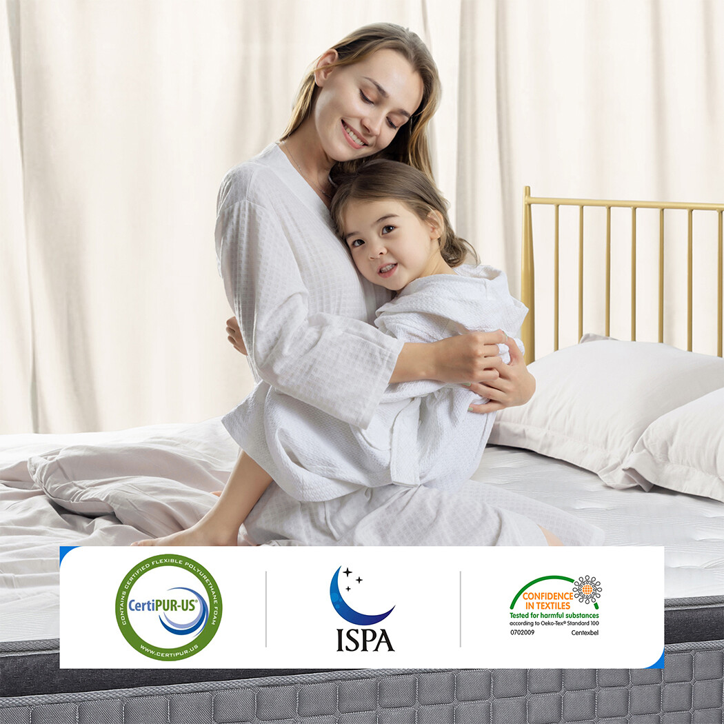 MICOOLS 12 Inch Mattress Twin Full Queen King Bed Size Luxury Mattresses 7 Zone
