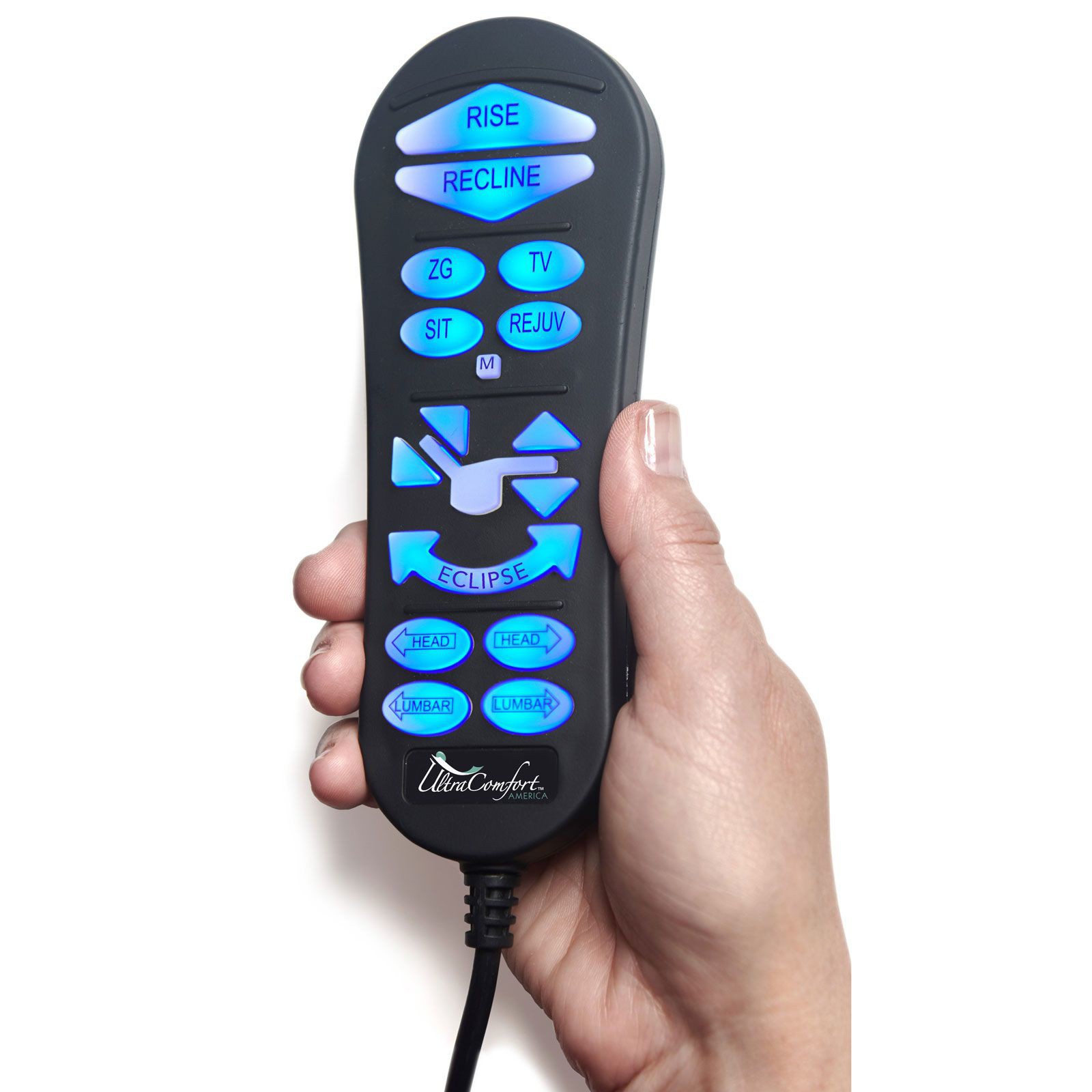 BRAND NEW! Ultra Comfort Golden Remote ZK3100-C5M Head / Lumbar AutoDrive 5 Zone