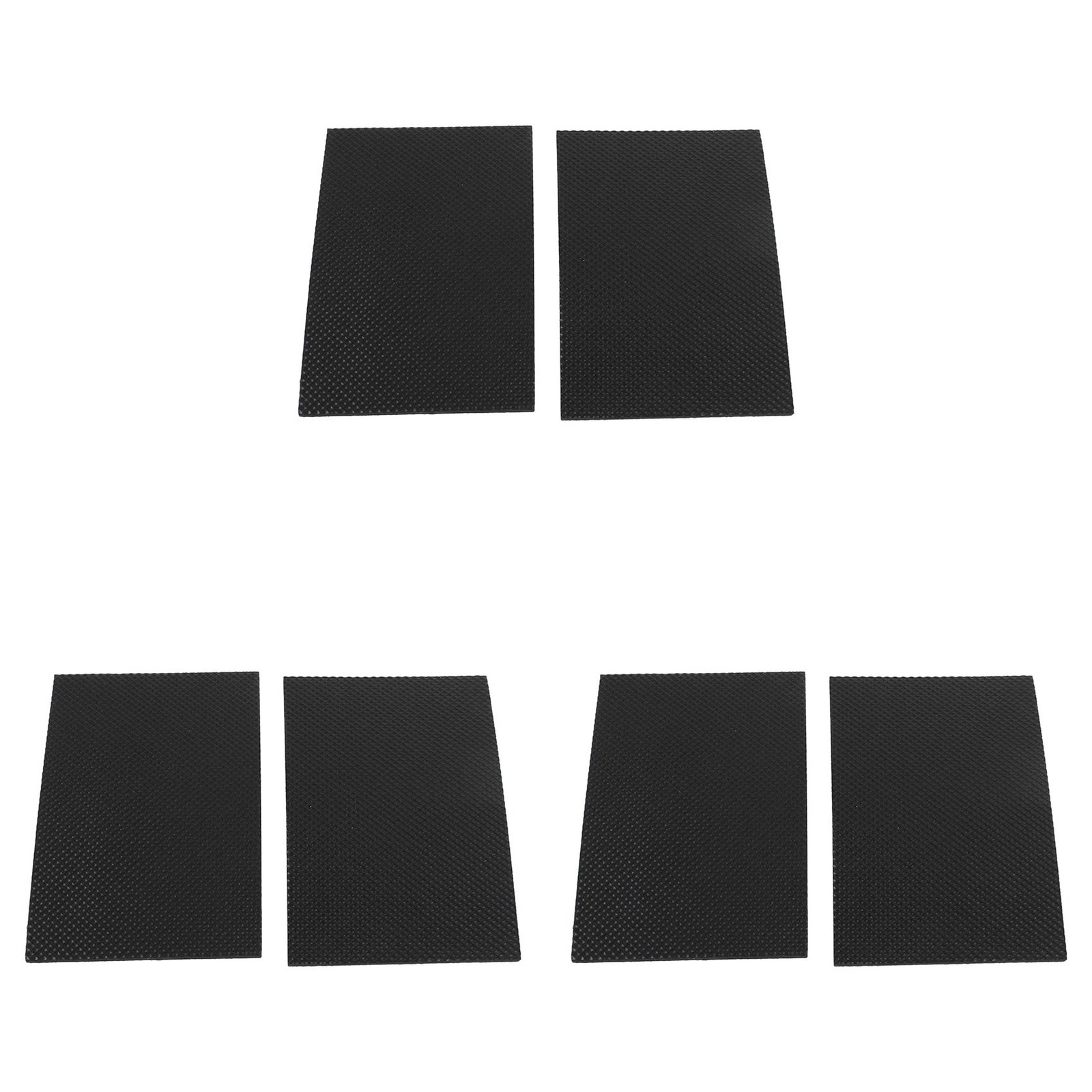 6 Tablets Slip Furniture Upholstery Self Adhesive Non Slip Thickened Rubber 3281