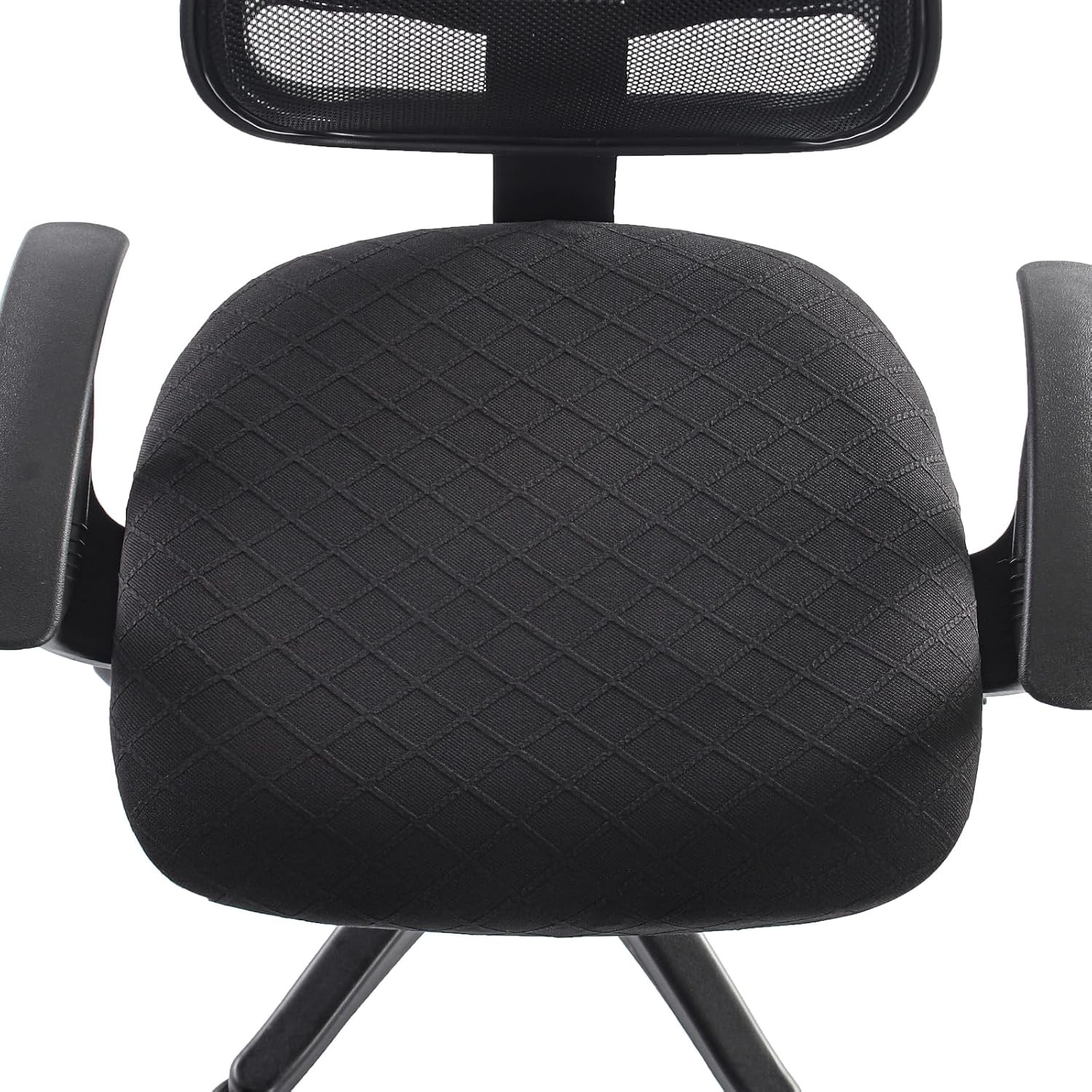 Stretch Jacquard Office Chair Cover, Removable Washable Desk Chair Cover,