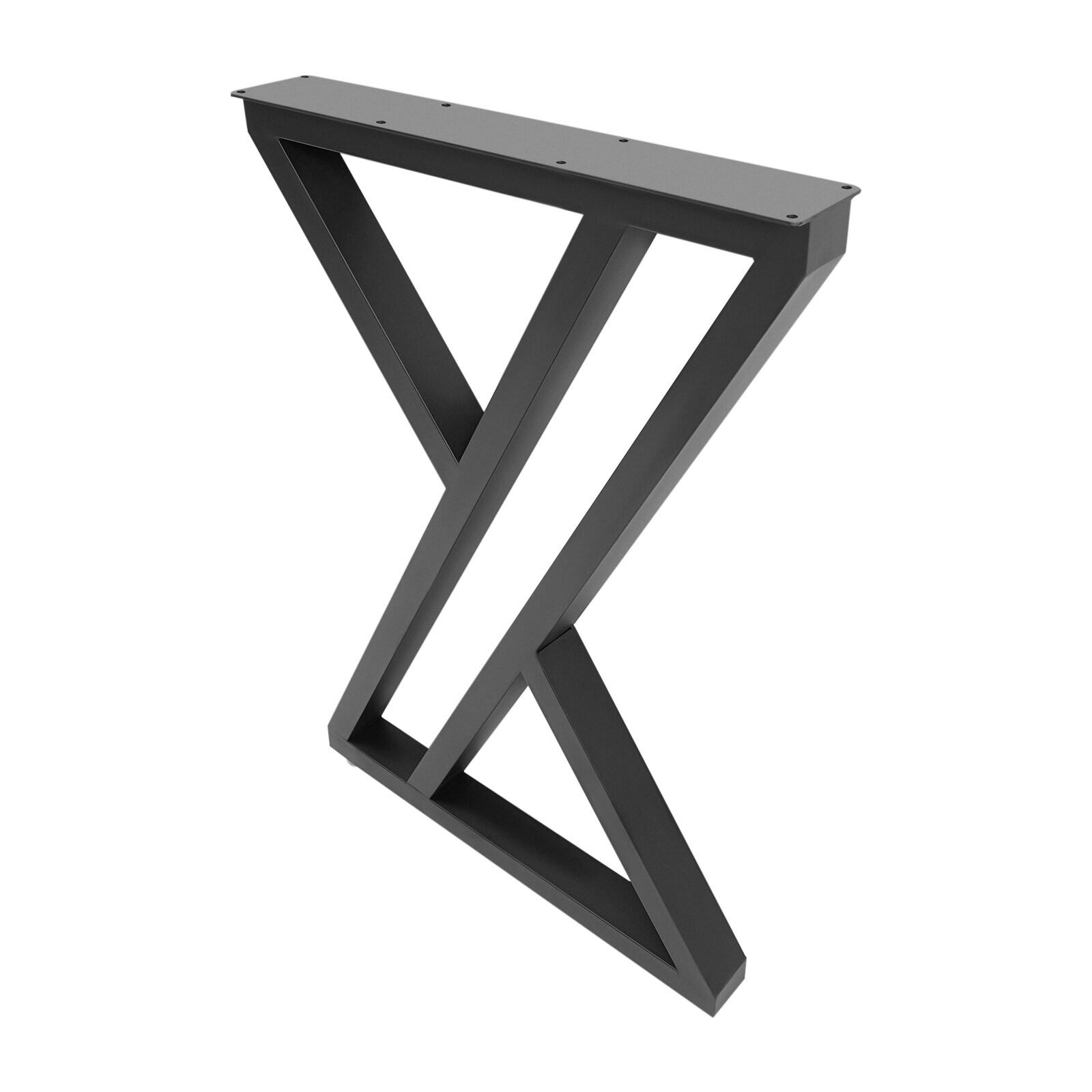 Modern Iron Table Legs X-Shaped Desk Legs Metal Furniture Dining Table Legs 2PCS