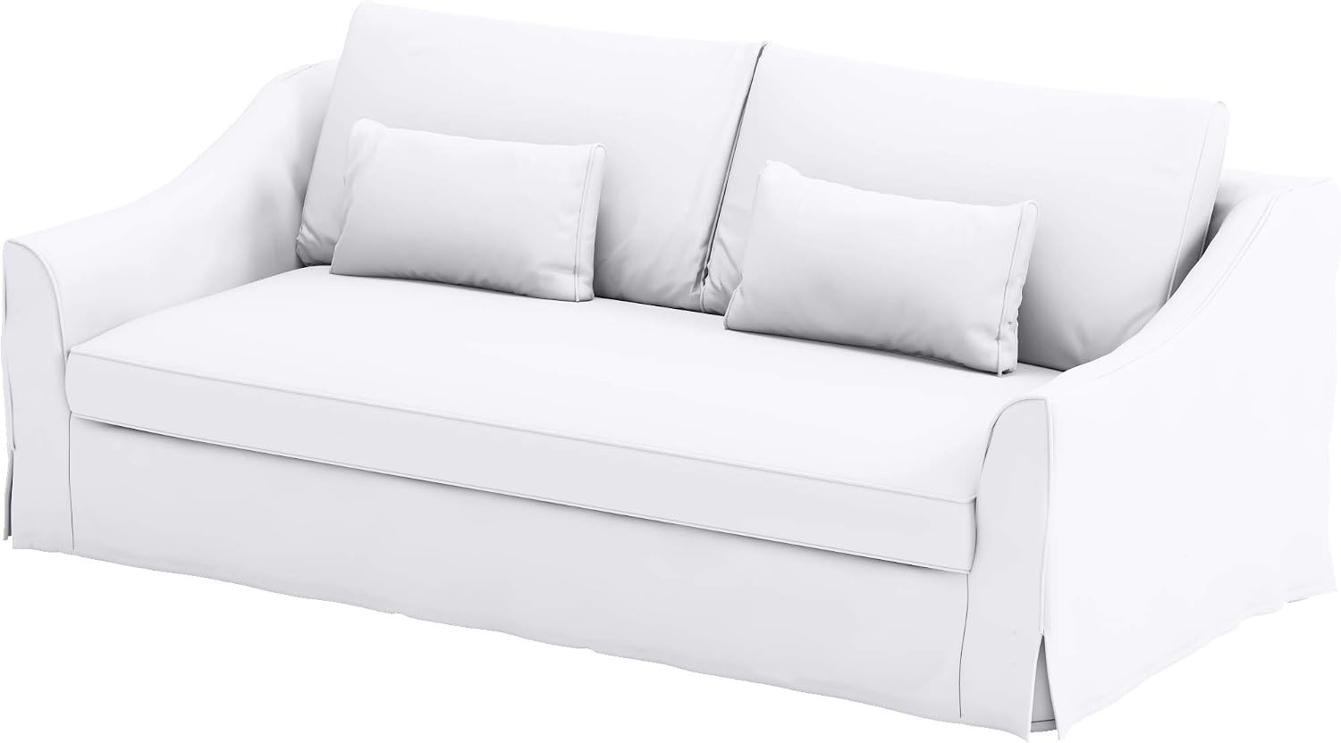 Heavy Cotton Farlov Sofa Cover Width: 86″ Compatible with IKEA Slipcover | Heavy
