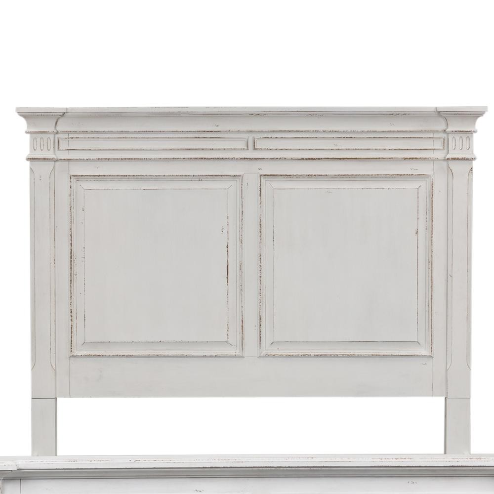 Abbey Park Queen Panel Headboard in Antique White