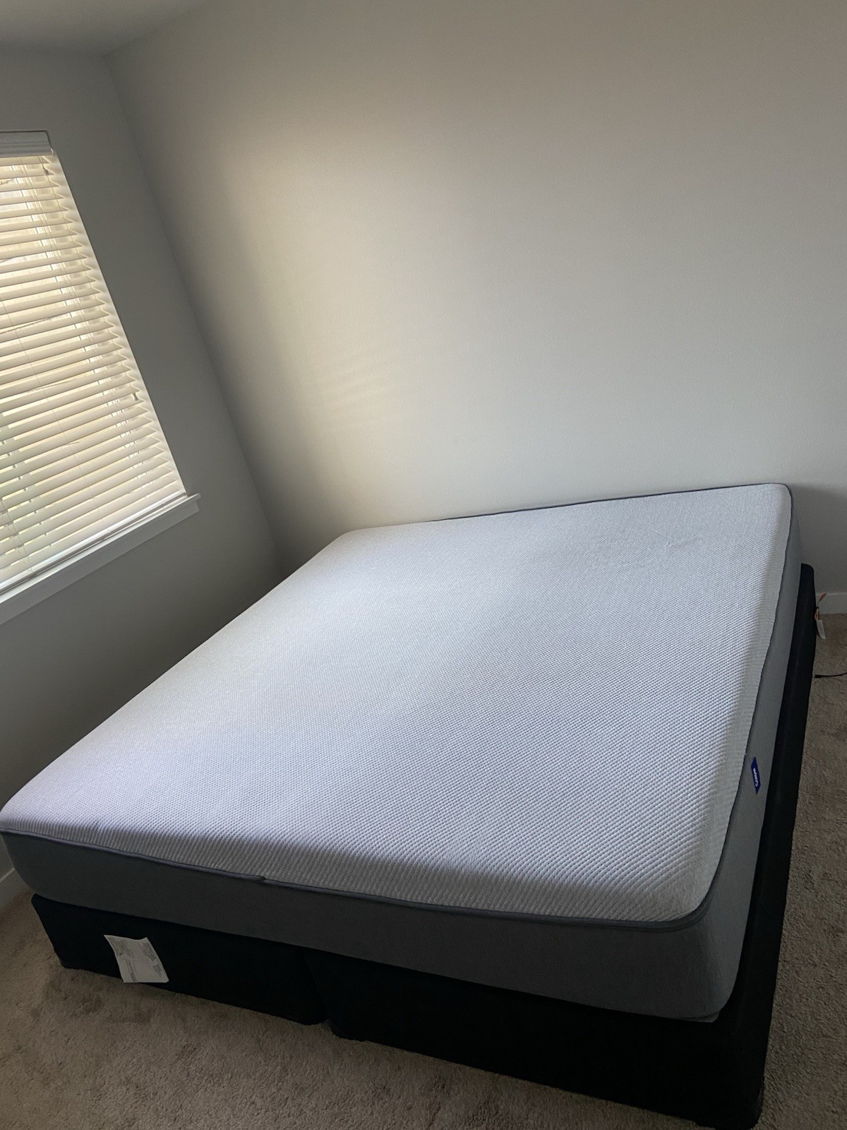 King Mattress Casper with bed frame(76 × 80 in or 193 × 203 cm). 8 months used