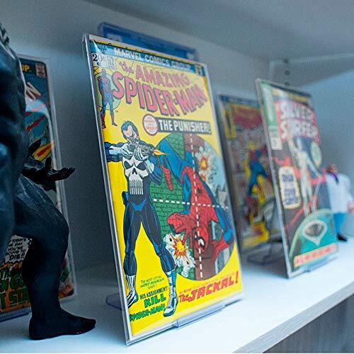 Comic Mount 1 Pack, Comic Book Shelf Stand or Wall Mount Display, 1 Mount