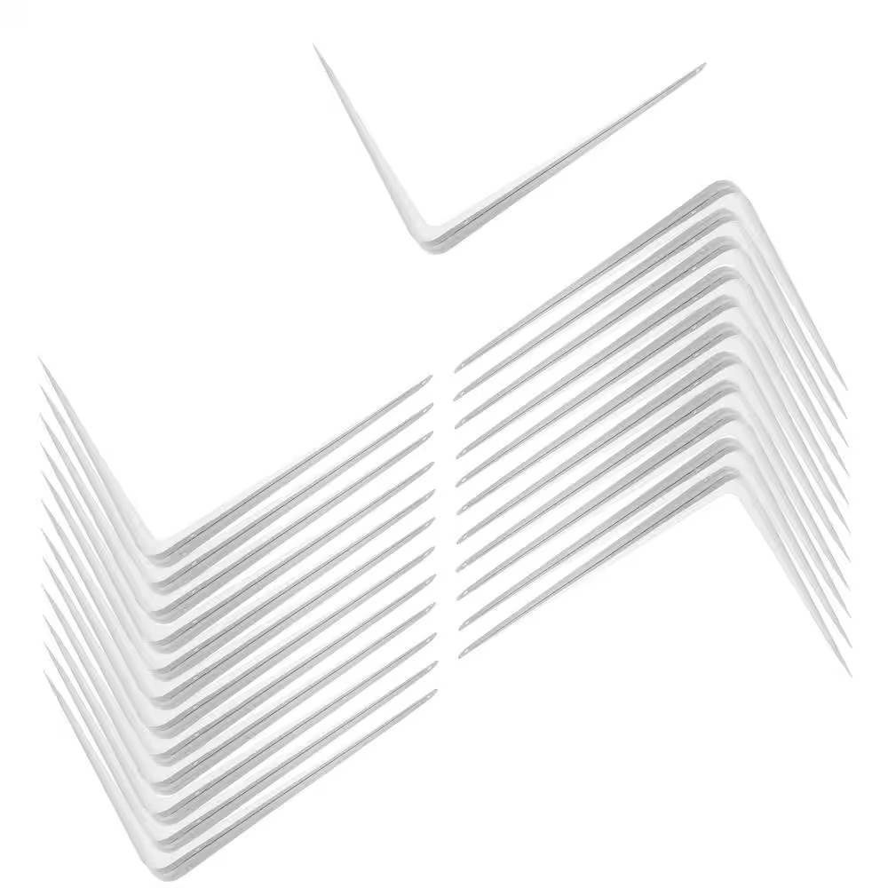 12 In. X 14 In. White Steel Shelf Bracket (24-Pack)
