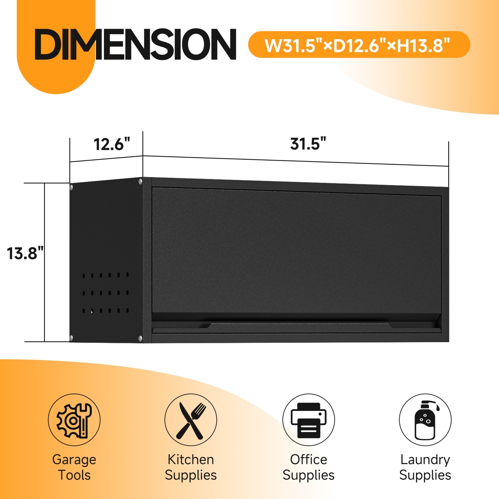 Wall Mount Garage Cabinet Storage Box Medicine Cabinet Kitchen Laundry Cupboard