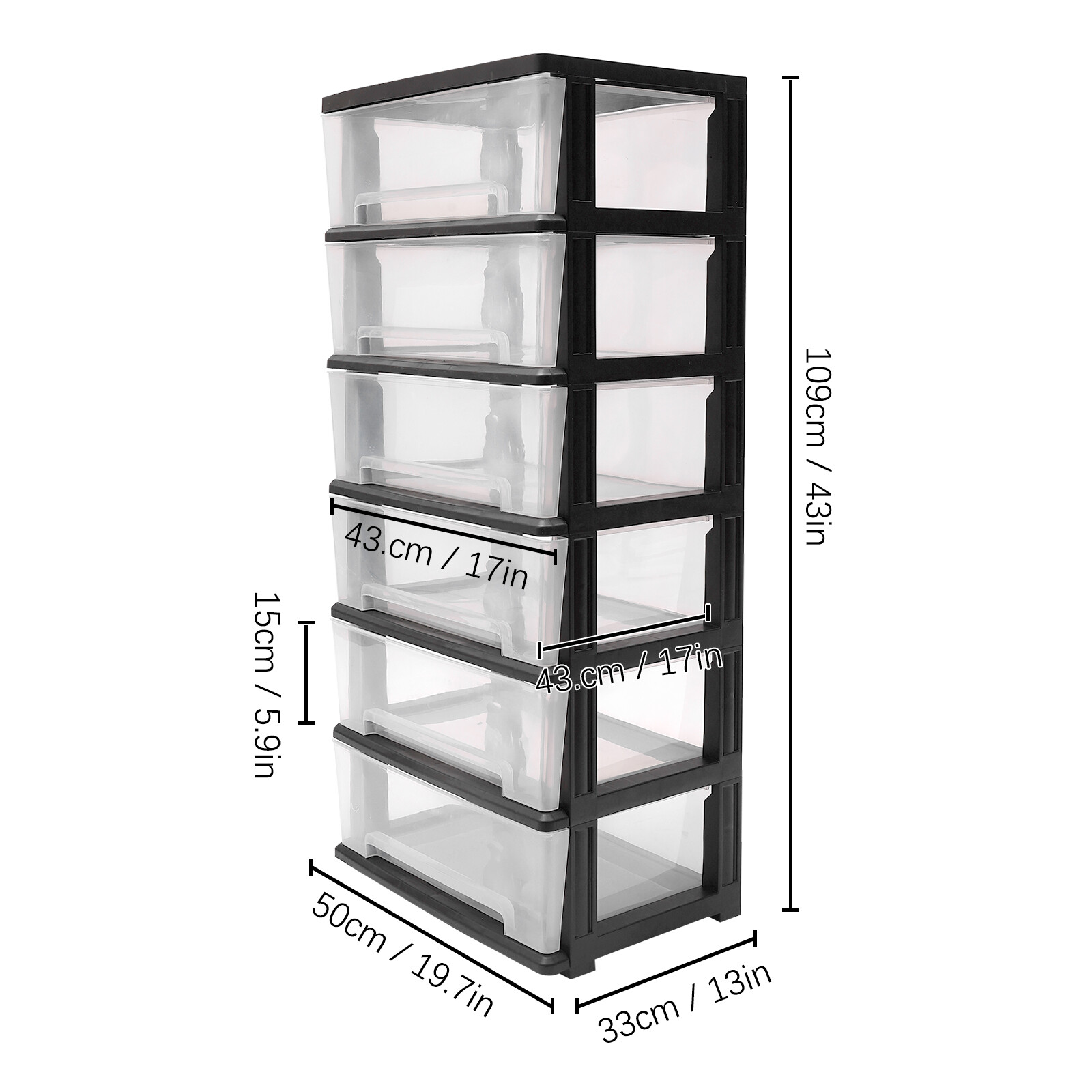 Plastic Storage Drawers Clear Organizer Container Rack Sterilite Bin Cabinet NEW