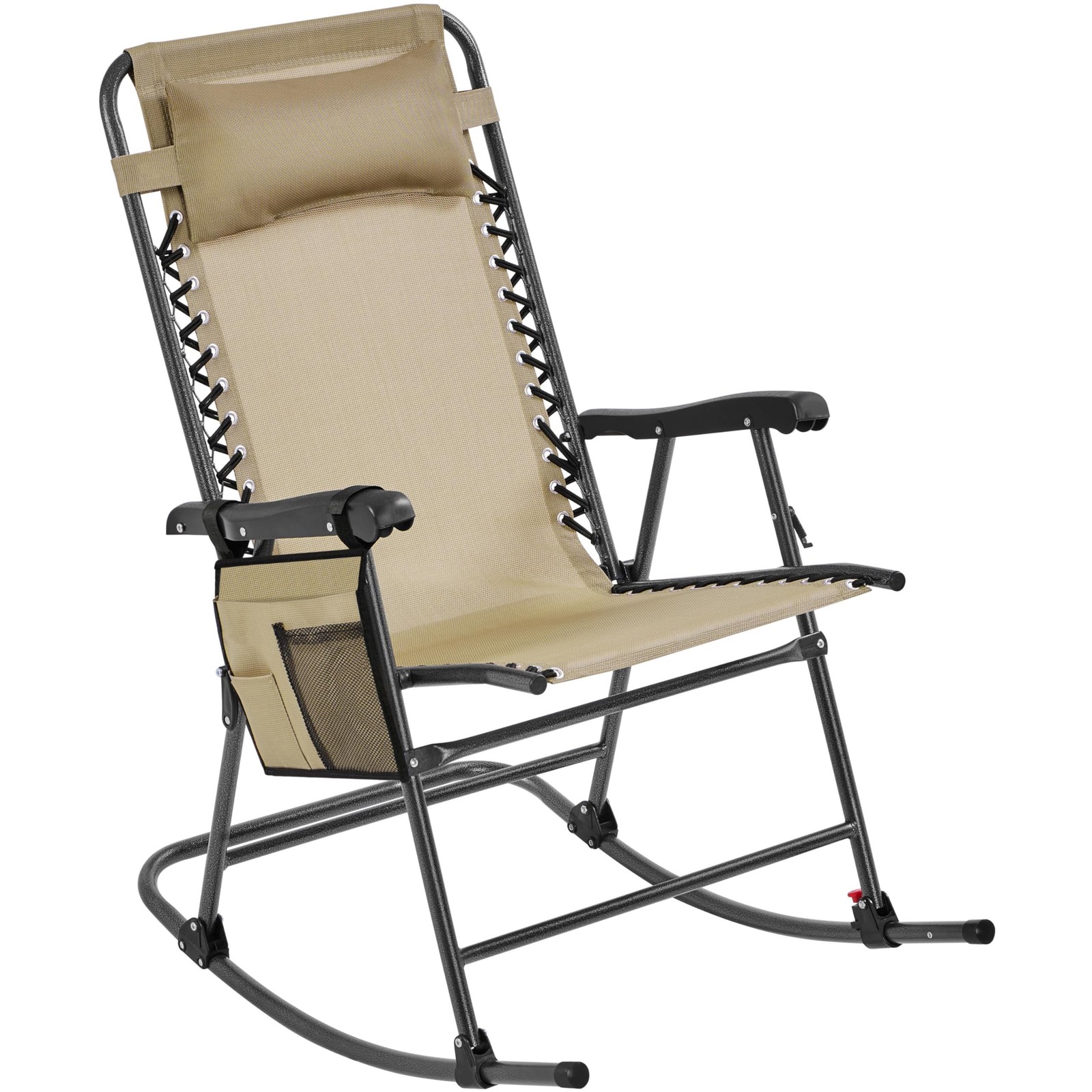 26in Rocking Chair Outdoor Zero Gravity Folding Chairs Rocking Chairs Foldable