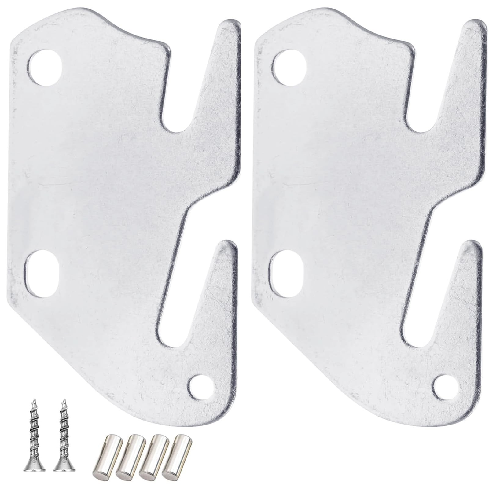 Bed Rail Brackets Bed Frame Hardware Brackets Wood Bed Rail Hook Plates Bed R…