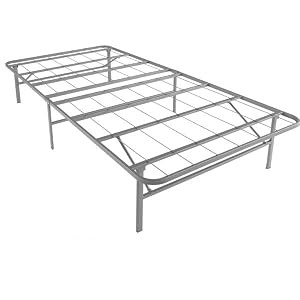 EZ-Fold Platform Bed Frame – Foldable, Under-Bed Storage, No Tools Required,