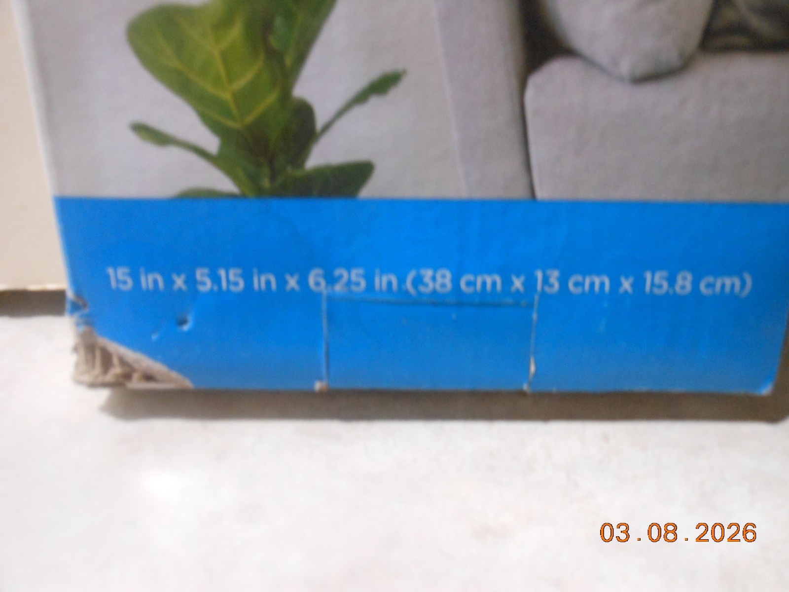 NEW TRUE LIVING WALL SHELF IN ORIGINAL BOX 15″ x 5.5″ EASY ASSEMBLE