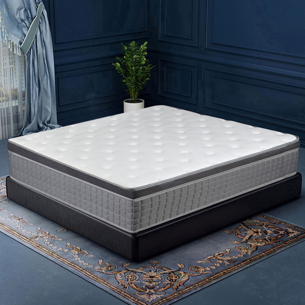 12″ Mattress Twin Full Queen King Size Hybrid Pocket Spring Memory Foam MICOOLS