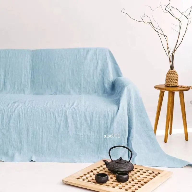 Premium Quality Sofa Slipcover 100% Linen Sofa Cover Soft Couch Chair Cover