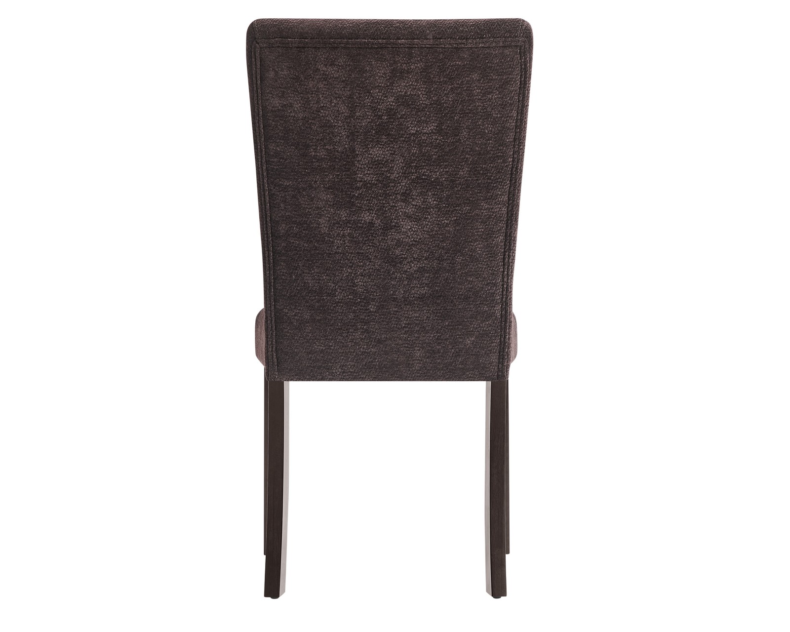 Dark Brown Dining Chair Set of 2, Solid Wood MDF, Farmhouse Style
