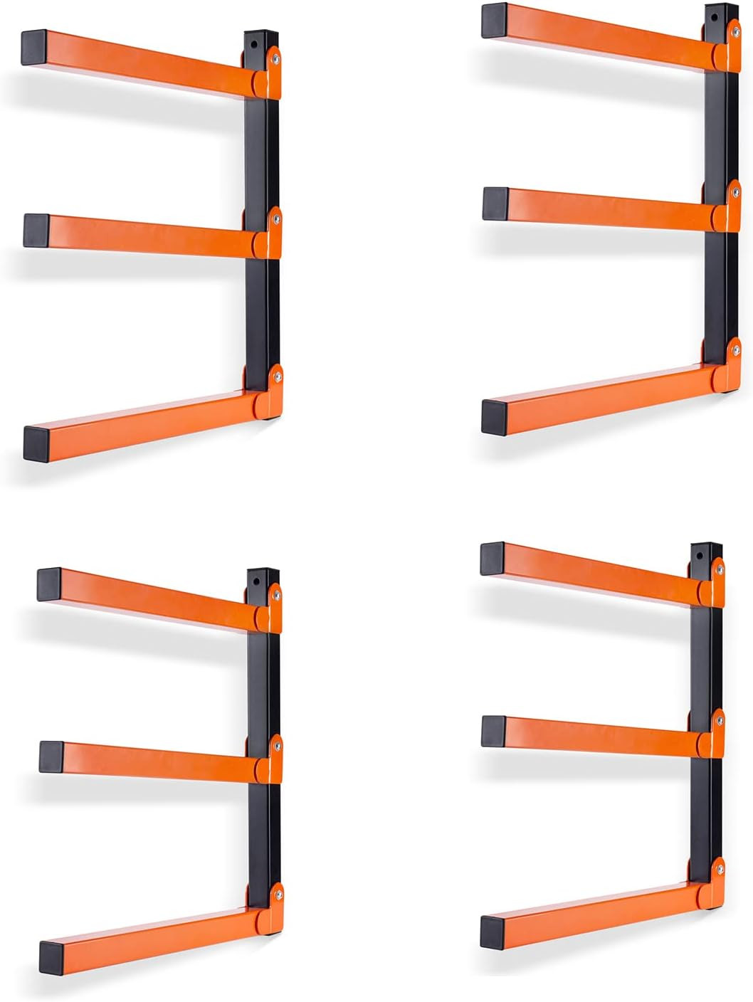 Ultrawall Wall Mount Wood Organizer and Lumber Storage Metal Rack with 3-Level –