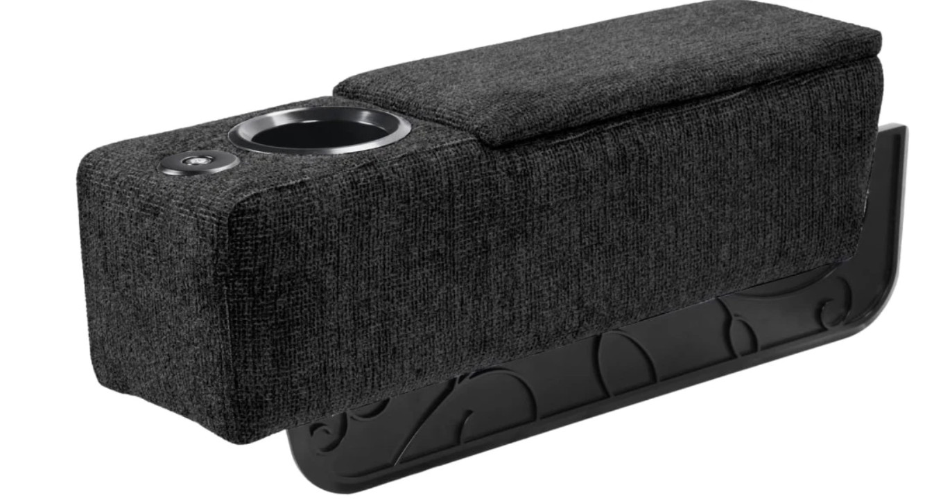 Multifunctional Sofa Armrest with Wireless Charge Stand, and Storage