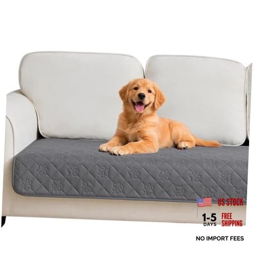 Waterproof Couch Cover for Dogs, Pee Proof Pet 70×30 inch (pack of 1) Grey